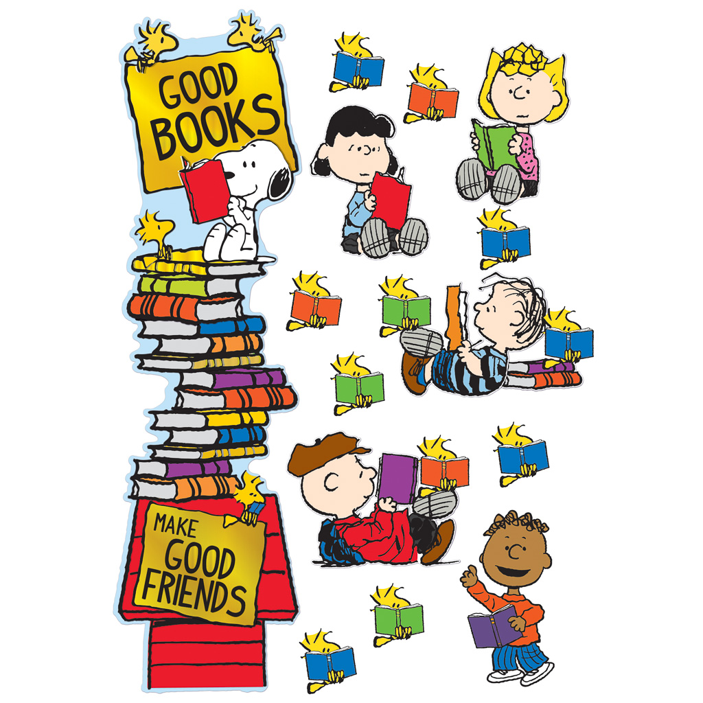 Peanuts® Reading All-In-One Door Decor Kit