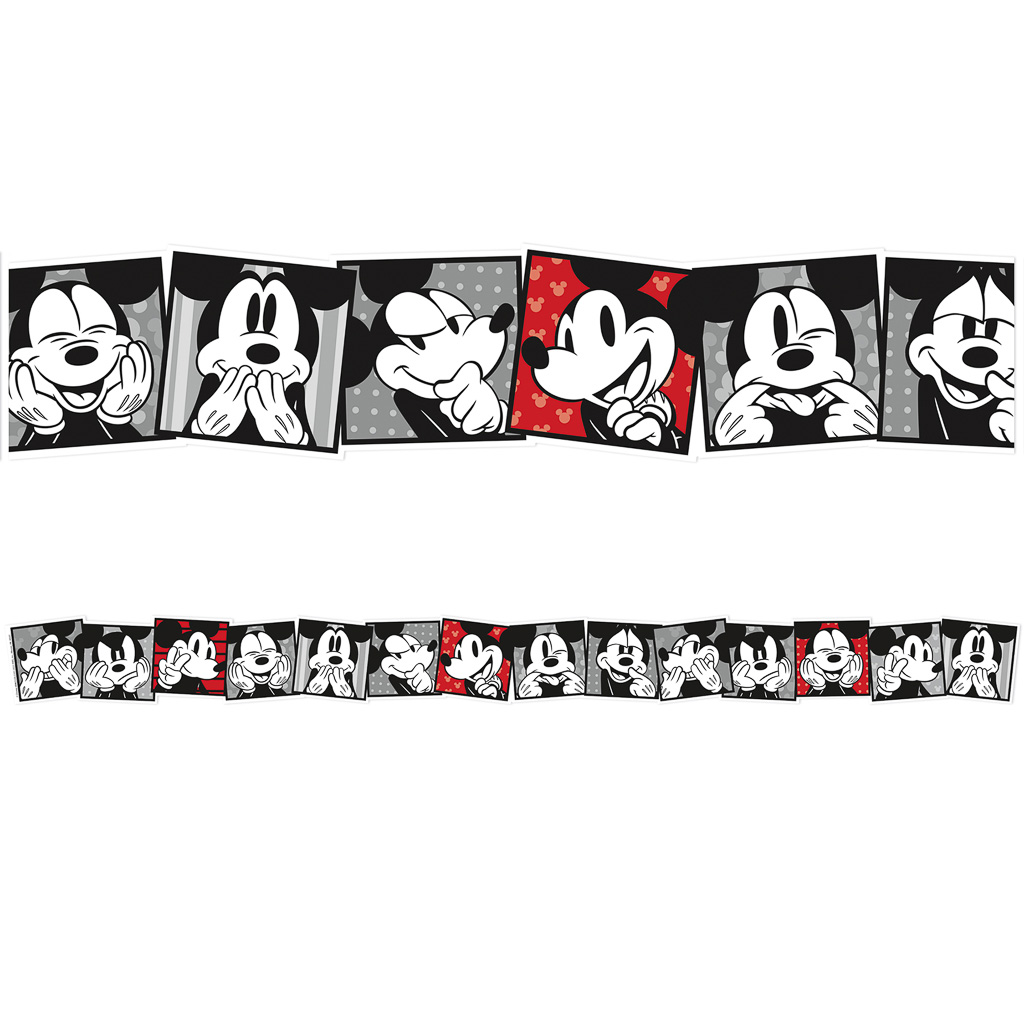 Mickey Mouse® Throwback Mickey Selfies Extra Wide Deco Trim®