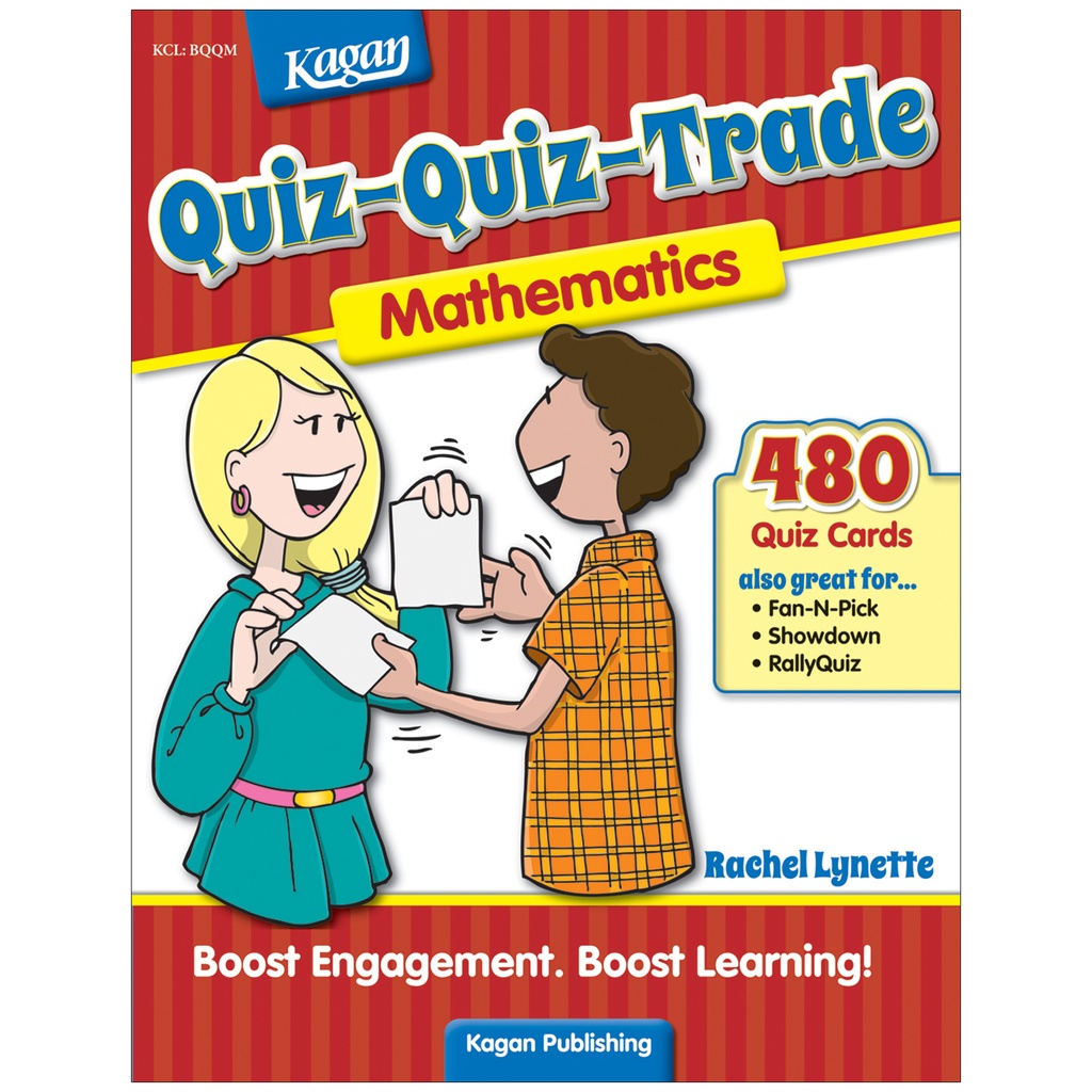 Quiz-Quiz-Trade: Mathematics, Grades 3-6