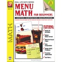 Menu Math for Beginners Book, Grades 1-3