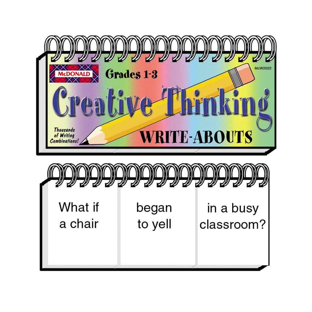 Teacher Created Resources® Write-Abouts: Creative Thinking — What‑If Writing Prompts