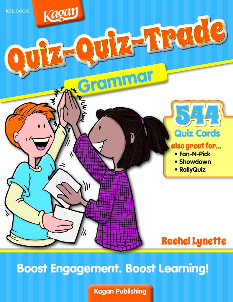 Quiz-Quiz-Trade: Grammar Grades 3-6