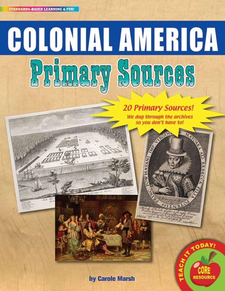 Primary Sources: Colonial America