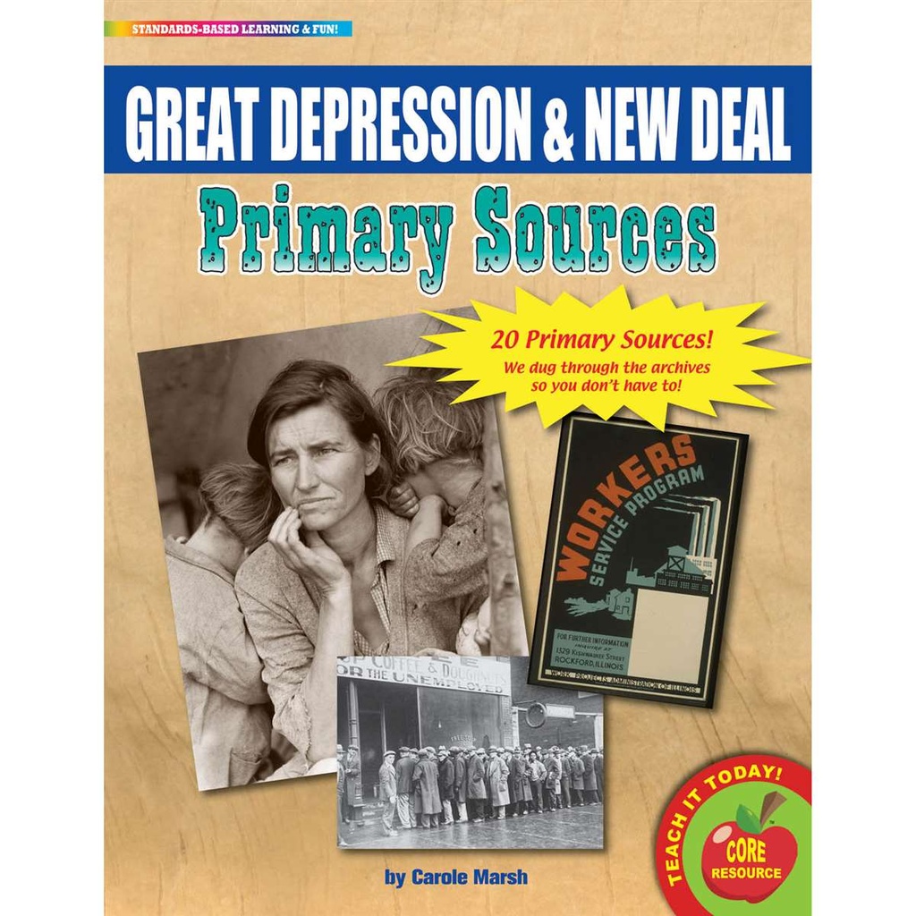 Primary Sources: Great Depression &amp; New Deal