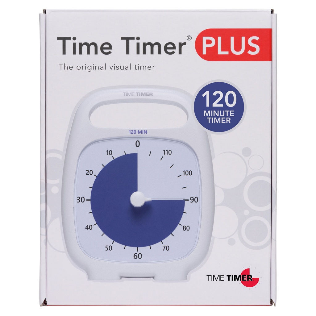 PLUS® 120 White Minute Timer