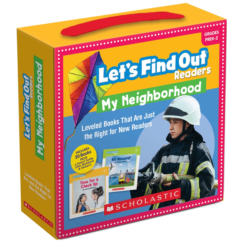 Lets Find Out Readers: In the Neighborhood Guided Reading Levels A-D