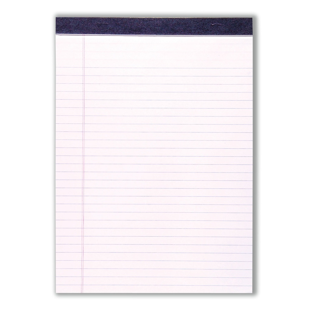Roaring Spring® White Legal Pad — 50‑Sheet 8.5" × 11.75" note‑taking pad