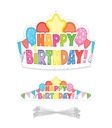 Happy Birthday Crowns 30 Pack with Elastic Bands | 101100 CD