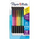 12ct Assorted 0.7mm Point Write Bros® Classic Mechanical Pencils