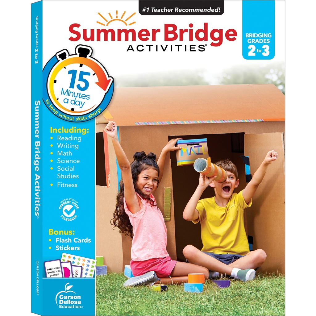 Summer Bridge Activities® Workbook, Grade 2-3, Paperback