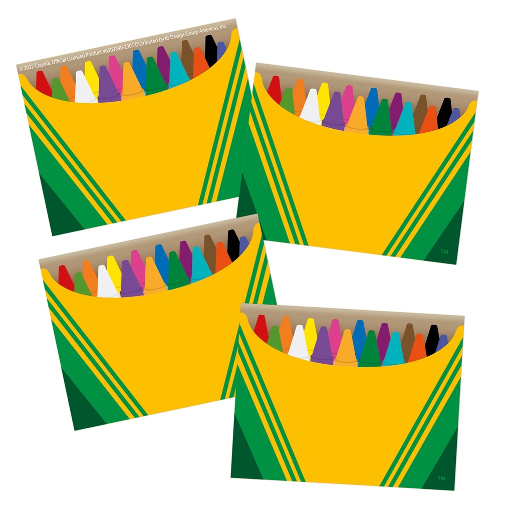 Crayola® Name Tags, 2-7/8" x 2-1/4", Pack of 40
