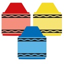 Eureka® Crayola® Crayons Paper Cut-Outs — Color-coding & displays