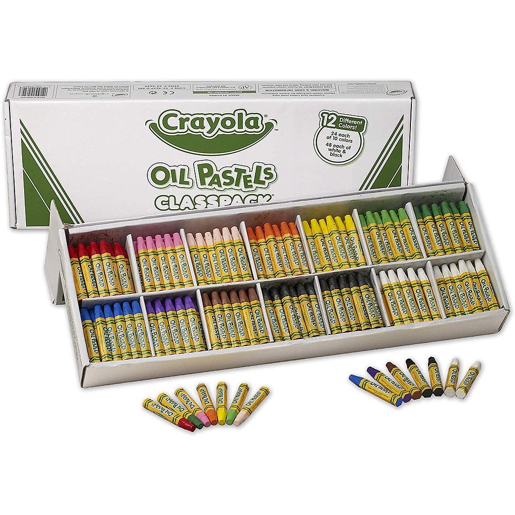 336ct 12 Color Crayola Oil Pastel Classpack