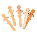 Creativity Street® Jumbo Craft Sticks with People Shapes,5 1/2" height, 36 sticks 
