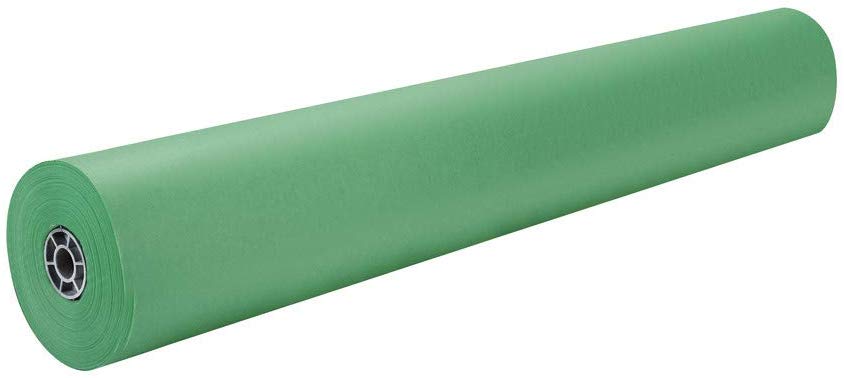 Pacon® Rainbow® Duo‑Finish® Kraft — Brite Green, 36" × 1000' roll