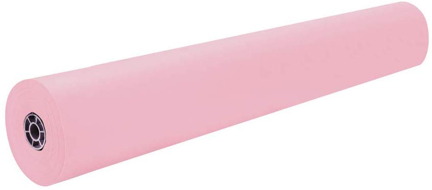 Pacon® Rainbow® Duo‑Finish® Kraft — Pink, 36" × 1000' (35 lb)