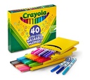 Crayola® Washable Fine Line Markers — 40 Count