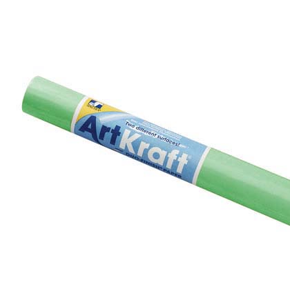 48in x 200ft Bright Green ArtKraft Paper Roll