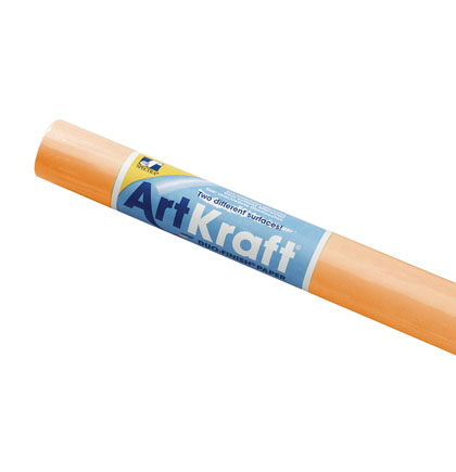 48in x 200ft Orange ArtKraft Paper      Roll