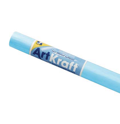 48in x 200ft Sky Blue ArtKraft Paper Roll