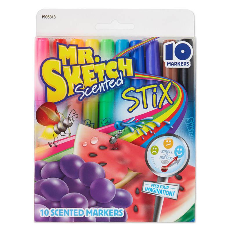 Scented Stix, Assorted Colors, Pack of 10