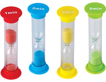 4ct Sand Timer Combo Pack
