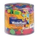 WonderFoam® Craft Tub, Foam Shapes, Assorted Sizes, 1/2 lb.