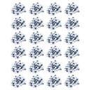 Wiggle Eyes 10mm, Black, 50 Per Pack, 24 Packs