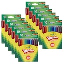 Crayola® Mini Twistables® Crayons — 10 per pack, class set of 12 packs (120 total)