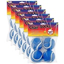 Chair Socks, Blue, 4 per Pack, 6 Packs