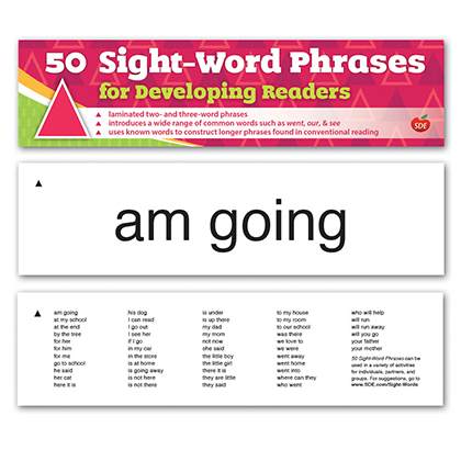 50 Sight Word Phrases for Developing Readers