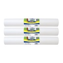 Art & Easel Roll, White, 18" x 50', 3 Rolls