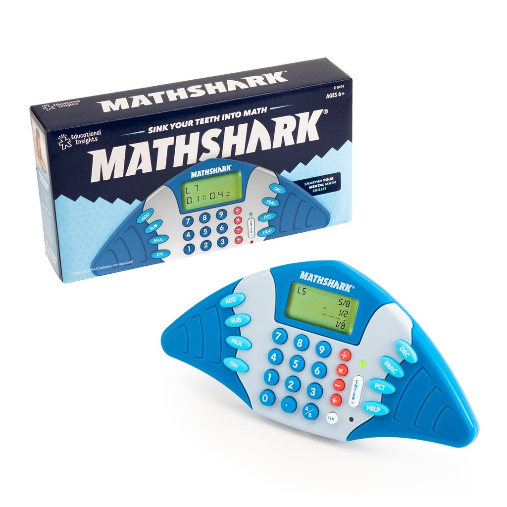 MathShark® Handheld Electronic Math Game