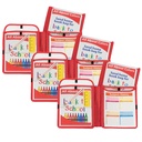 Homework Connector Folder, Red, Pack of 3