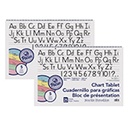 Colored Paper Chart Tablet, Manuscript Cover, 5 Assorted Colors, 1-1/2" Ruled, 24" x 16", 25 Sheets, Pack of 2