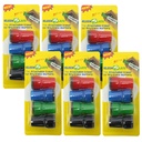 KleenSlate® Large Barrel Attachable Eraser Caps for Dry Erase Markers,7" x 3.5" x 7.2" pack, 6 packs of 4 (24 caps) 