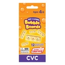 Junior Learning® CVC Pop and Learn™ Bubble Boards — phoneme blending set (Ages 4+)