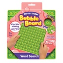 Junior Learning® Tricky Word Search Bubble Board — sight‑word search (8" × 8")
