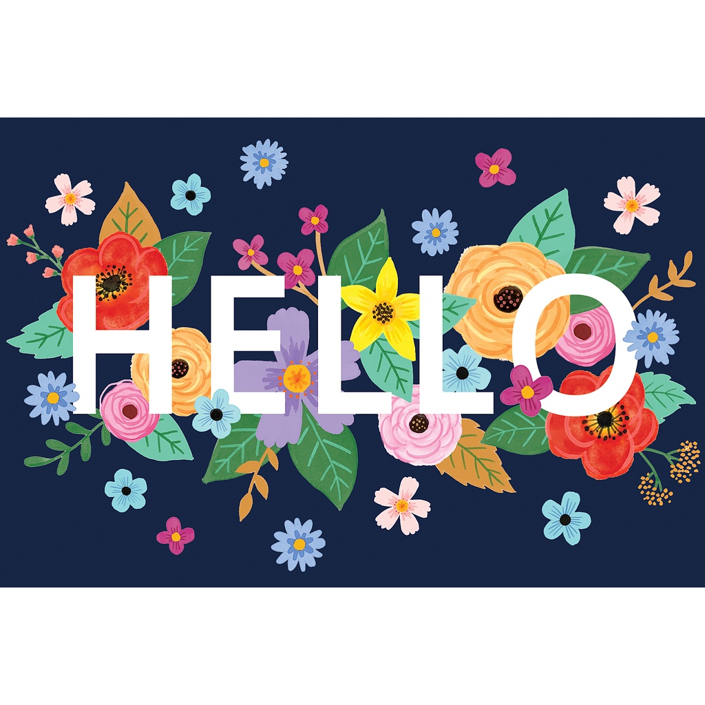 Teacher Created Resources® Wildflowers Hello Postcards — Quick student notes