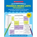 Scholastic® Ultimate Book of Phonics Word Lists — Grades 3–5