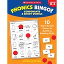 Scholastic® Phonics Bingo! — Consonants & Short Vowels