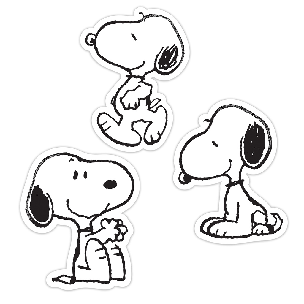 Eureka® Peanuts® Snoopy Paper Cut-Outs — Character accents for displays