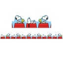 Peanuts Snoopy on Doghouse Deco Trim®  Extra Wide