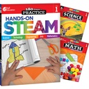 180 Days STEAM, Science, & Math Grade 1: Book Set