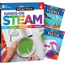 180 Days STEAM, Science, & Math Grade 4: Book Set