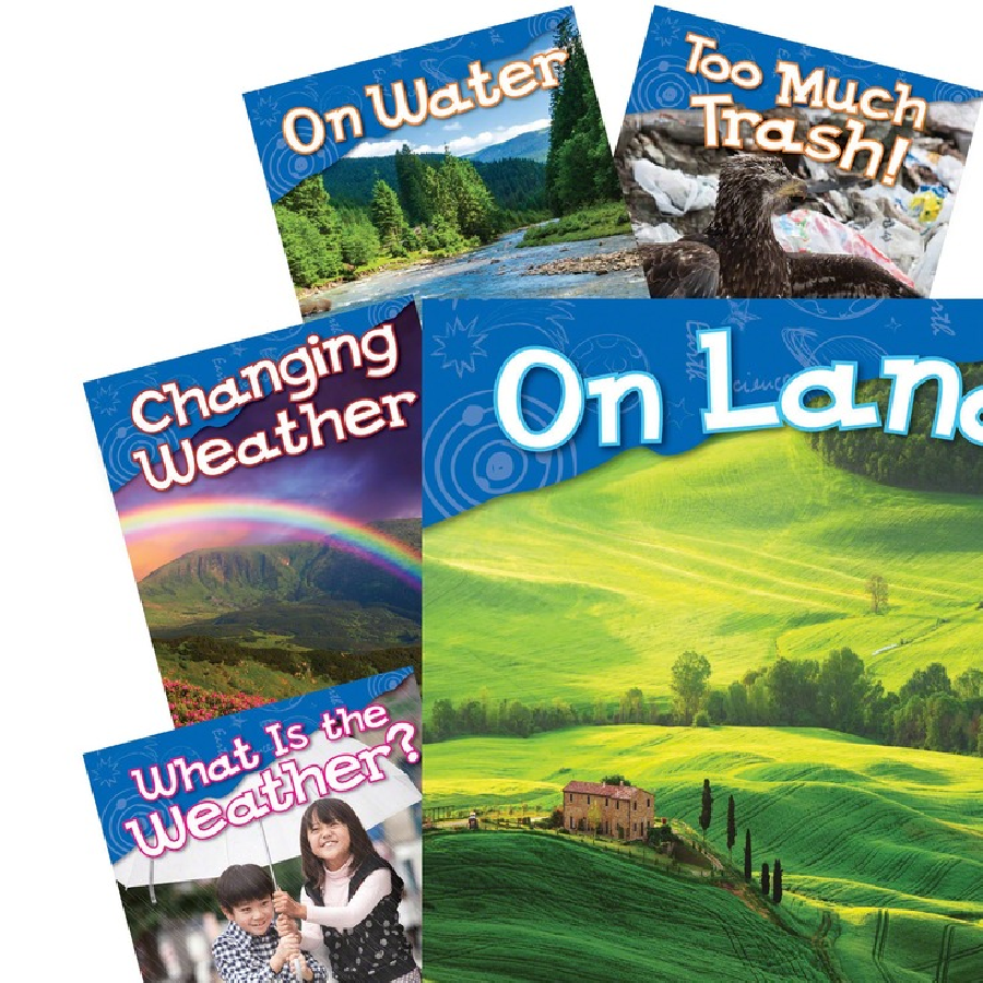 Let's Explore Earth & Space Science Grades K-1, Book Set