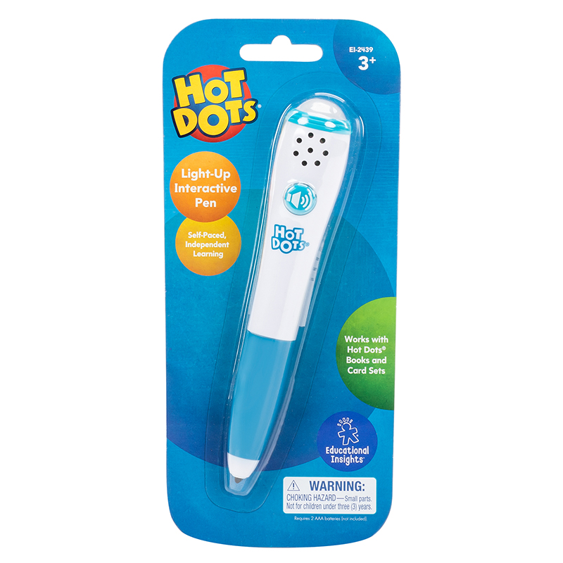 Educational Insights® Hot Dots® Light‑Up Interactive Pen