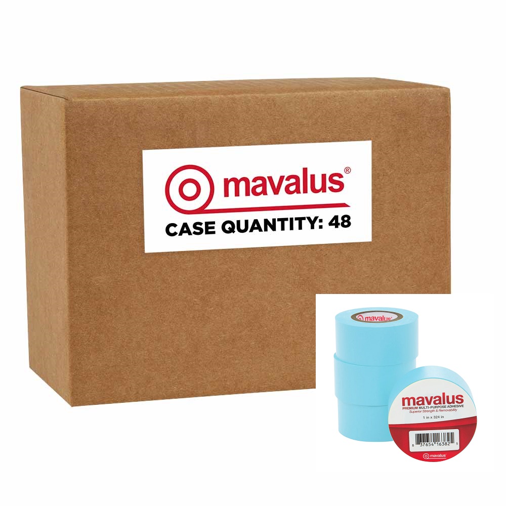 Mavalus Tape 1" X 9 YDS 48 Roll Case