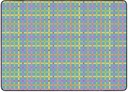 Cheerful Checks Rectangle Rug