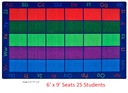 Colorful Places Seating Rug